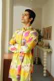 SORRELL BROWN PRINTED KURTA SET