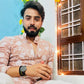 Pinkish Tan Embroidered Work Men's Kurta with Pajama