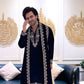 Regal BLACK Silk Kurta Set With Dupatta