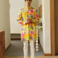 SORRELL BROWN  PRINTED KURTA SET
