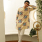 SANDY BROWN PRINTED KURTA SET