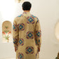 SANDY BROWN PRINTED KURTA SET